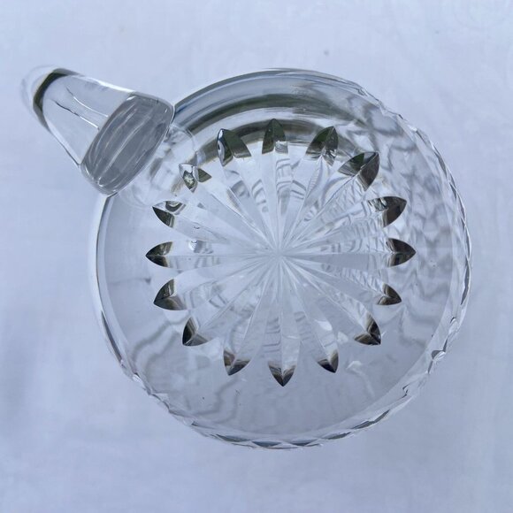 Waterford Vtg Heavy 14 oz Tankard Dunmore w/ Crest 4.5" Tall Mug Handles - Picture 6 of 11